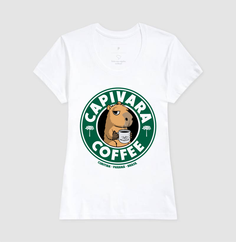 Camiseta Capivara Coffee - Imagem 5