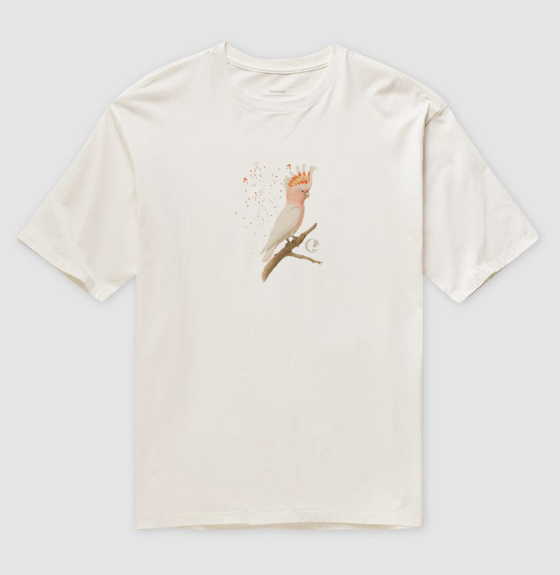 Camiseta Oversized - Cacatua Inca - Imagem 4