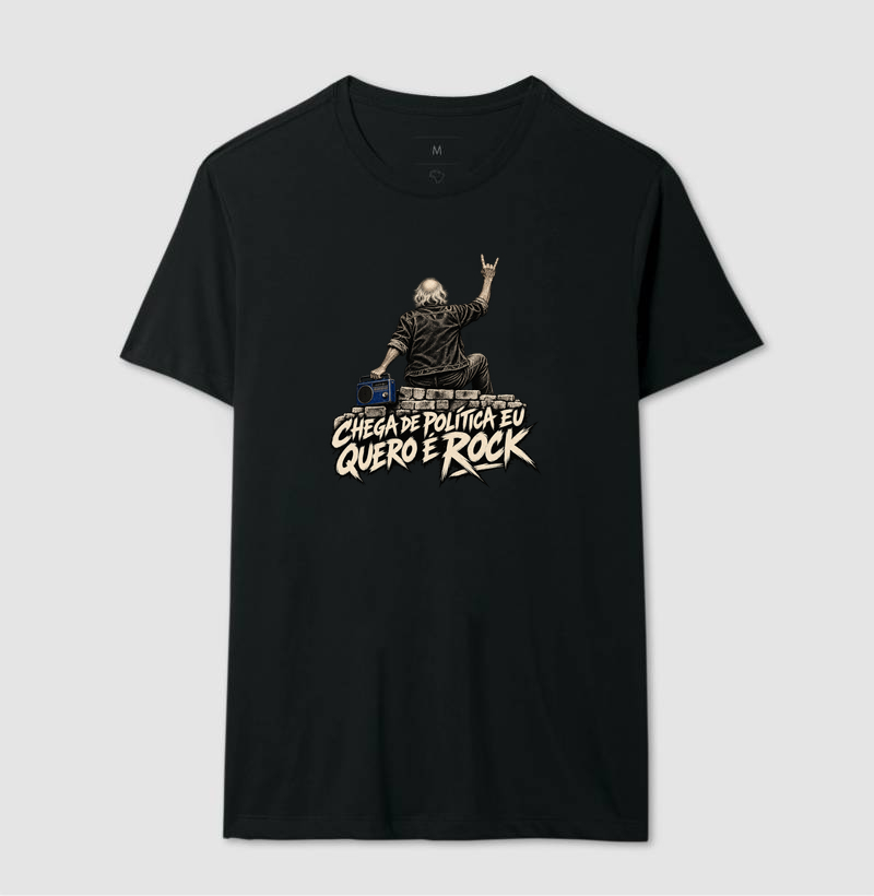 Camiseta Eu Quero é Rock - Imagem 2