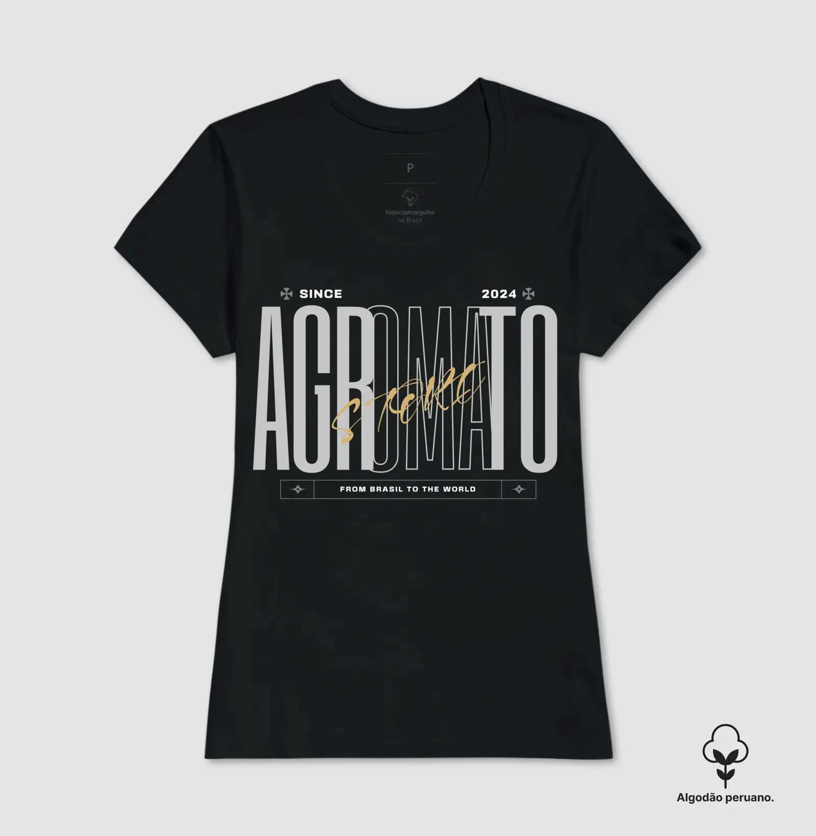 Camiseta Algodão Peruano Agro Mato - Imagem 4