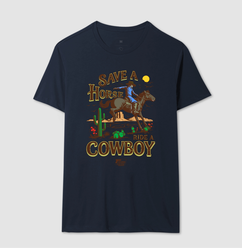 Save a Horse Ride a Cowboy Pólvora com Blush - Imagem 7