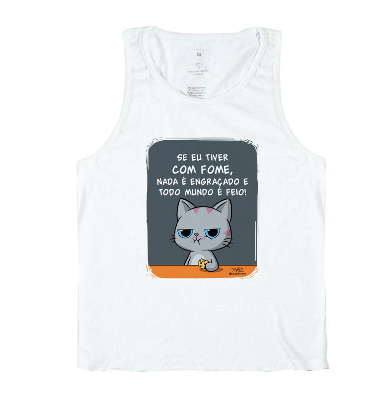Camiseta Gato Sincero Fome - Imagem 2