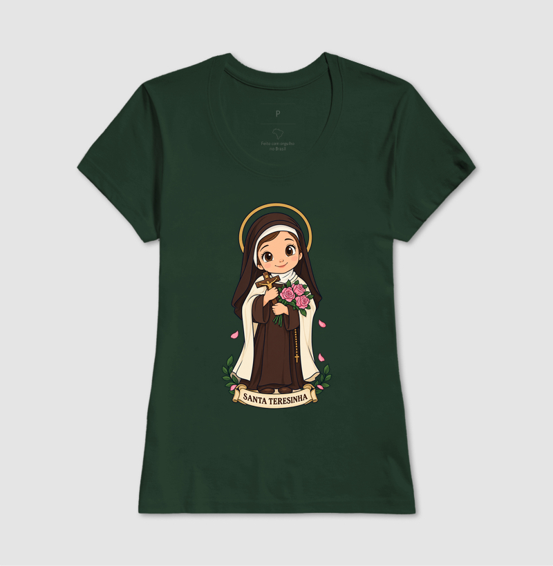 Santa Terezinha estilo chibi - Imagem 9