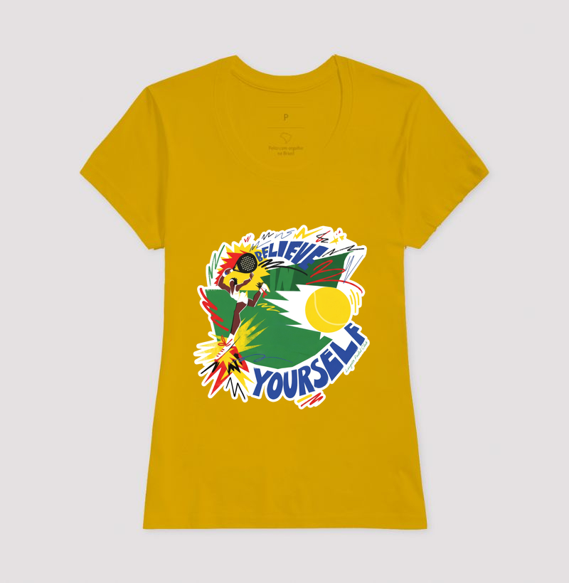 Camiseta Padel Believe in Yourself Smash - Imagem 11