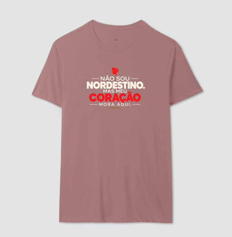 Camiseta Não sou Nordestino mas meu Coração mora aqui (2) |OxenteWear - Imagem 16