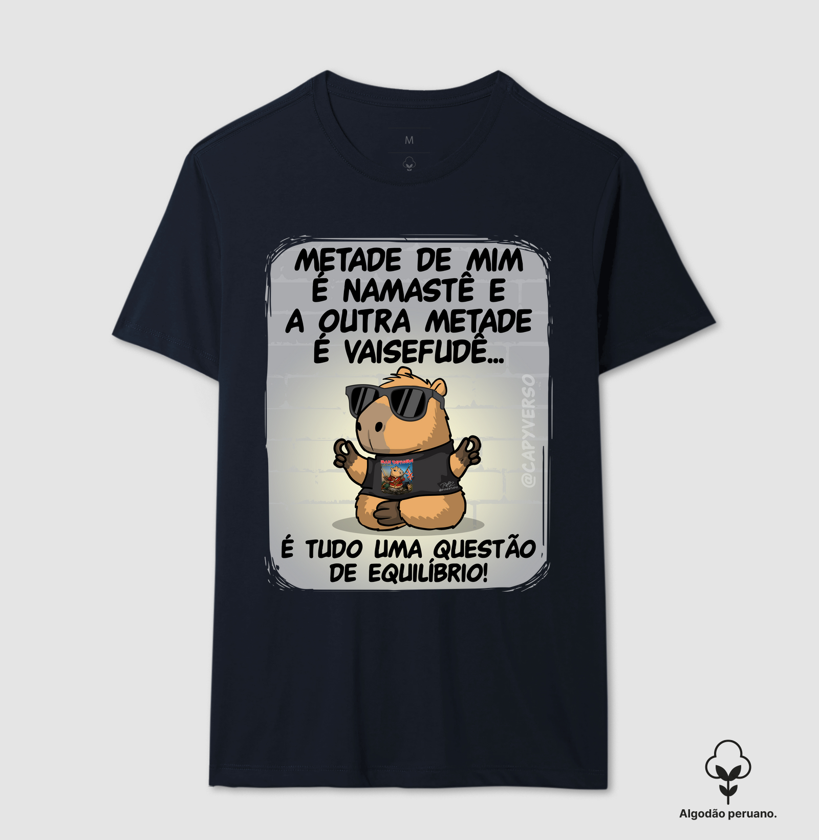 Camiseta Capivara Namastê - Imagem 6