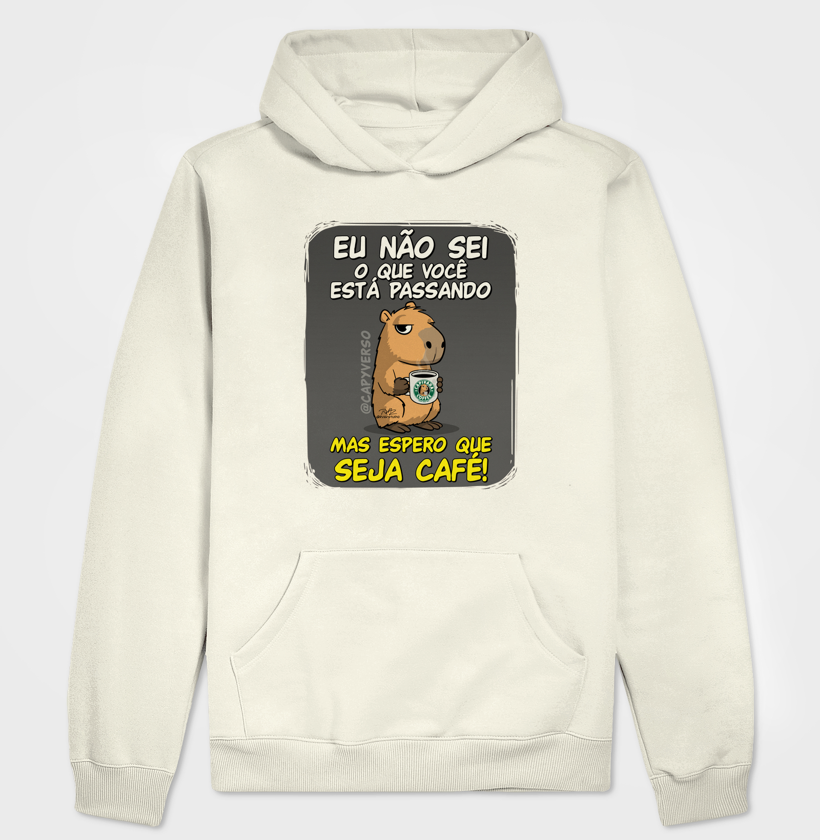 Camiseta Capivara Seja Café - Imagem 3