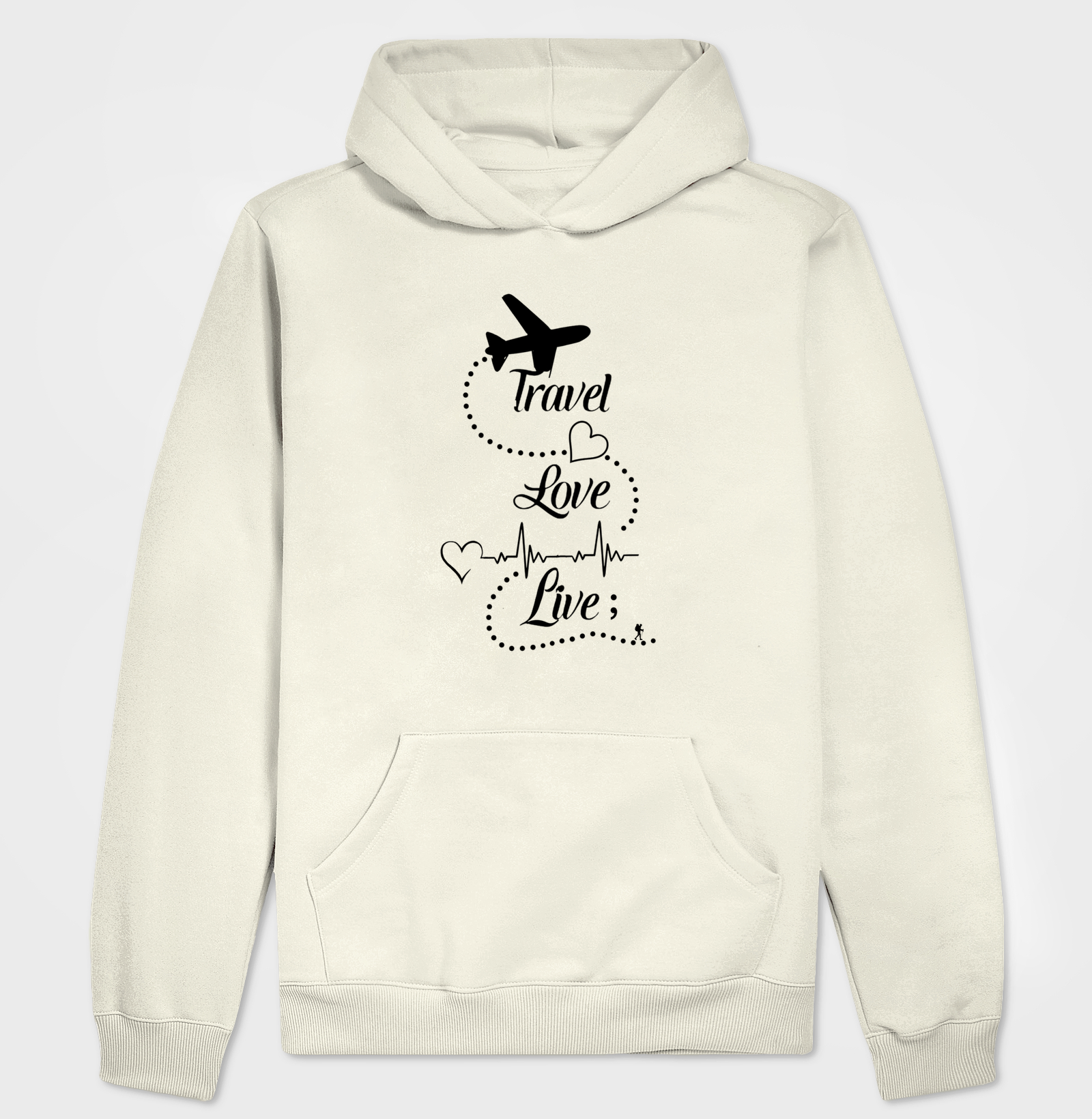 Camiseta Travel Love Live – Estampa de Viagem | Excursionista - Imagem 3