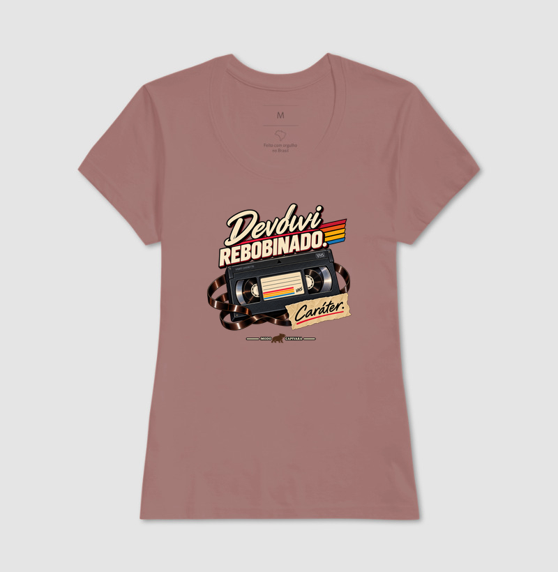 DEVOLVI REBOBINADO - Modo capivara - Camiseta - Imagem 17