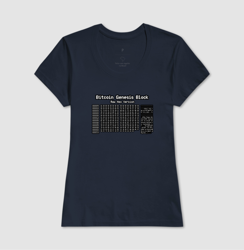 Camiseta Bitcoin Genesis Block - Imagem 9