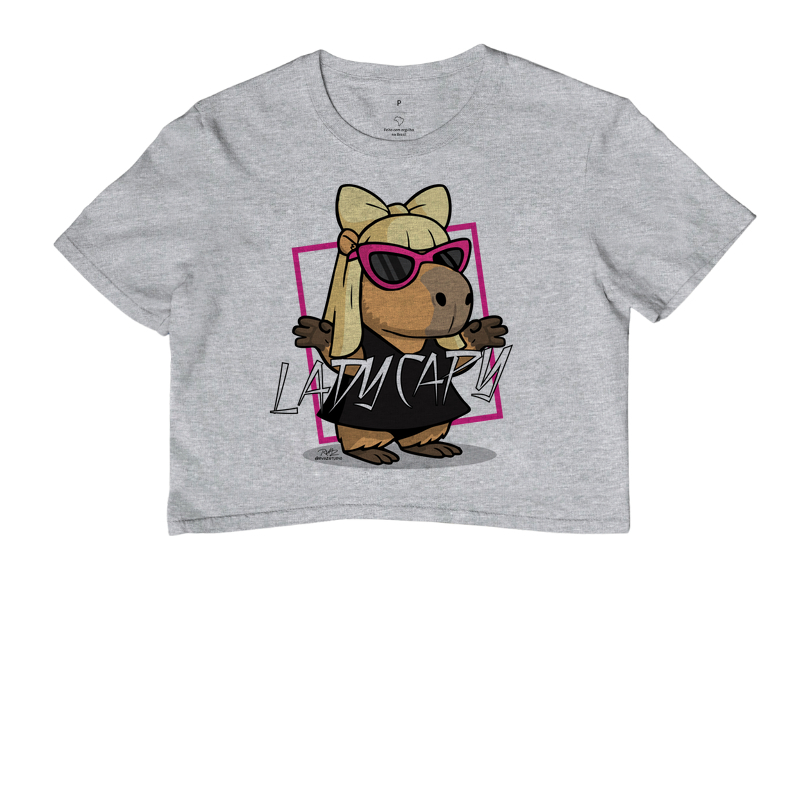 Camiseta Capivara Lady Capy - Imagem 6
