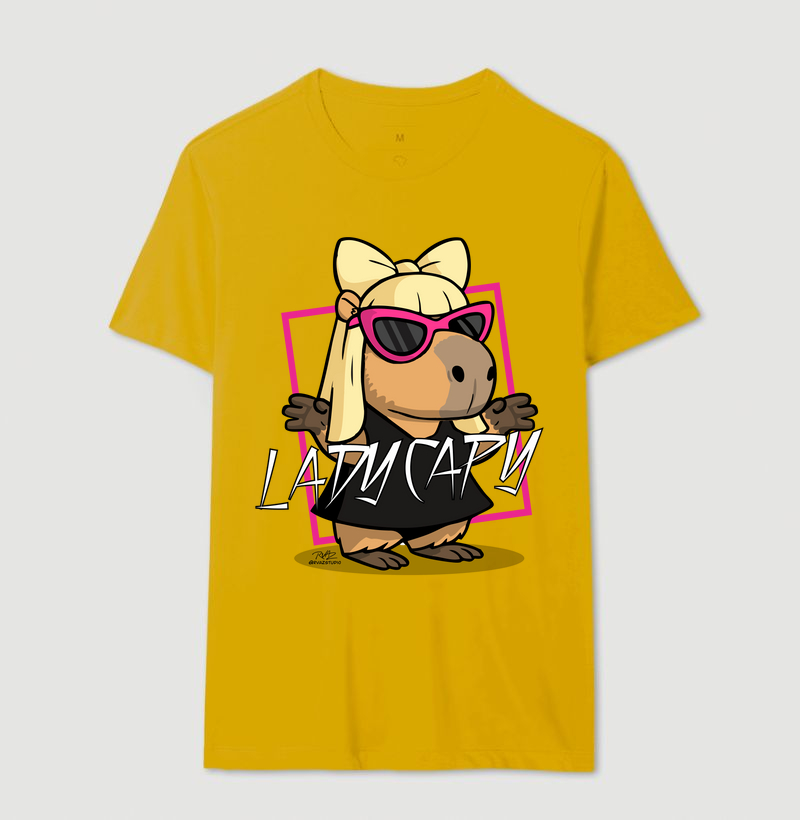 Camiseta Capivara Lady Capy - Imagem 14