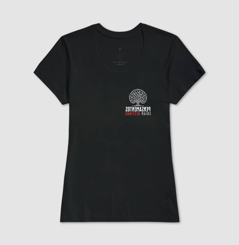 Pensamentos Criam Destinos - Camiseta - Imagem 3