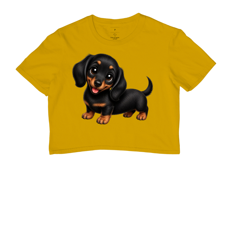 Dachshund Preto - Desenho Animado - Imagem 8