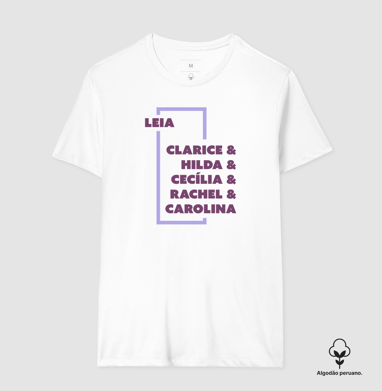 Camiseta Algodão Peruano - Escritoras Brasileiras - Imagem 9