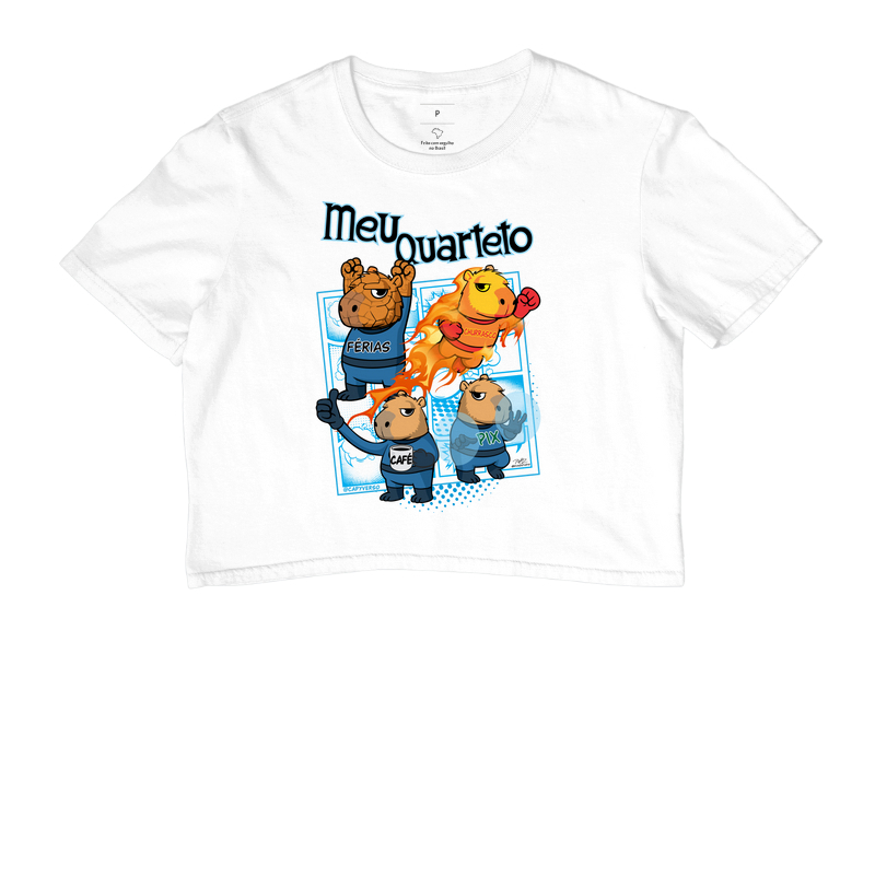 Camiseta Capivara Quarteto - Imagem 3
