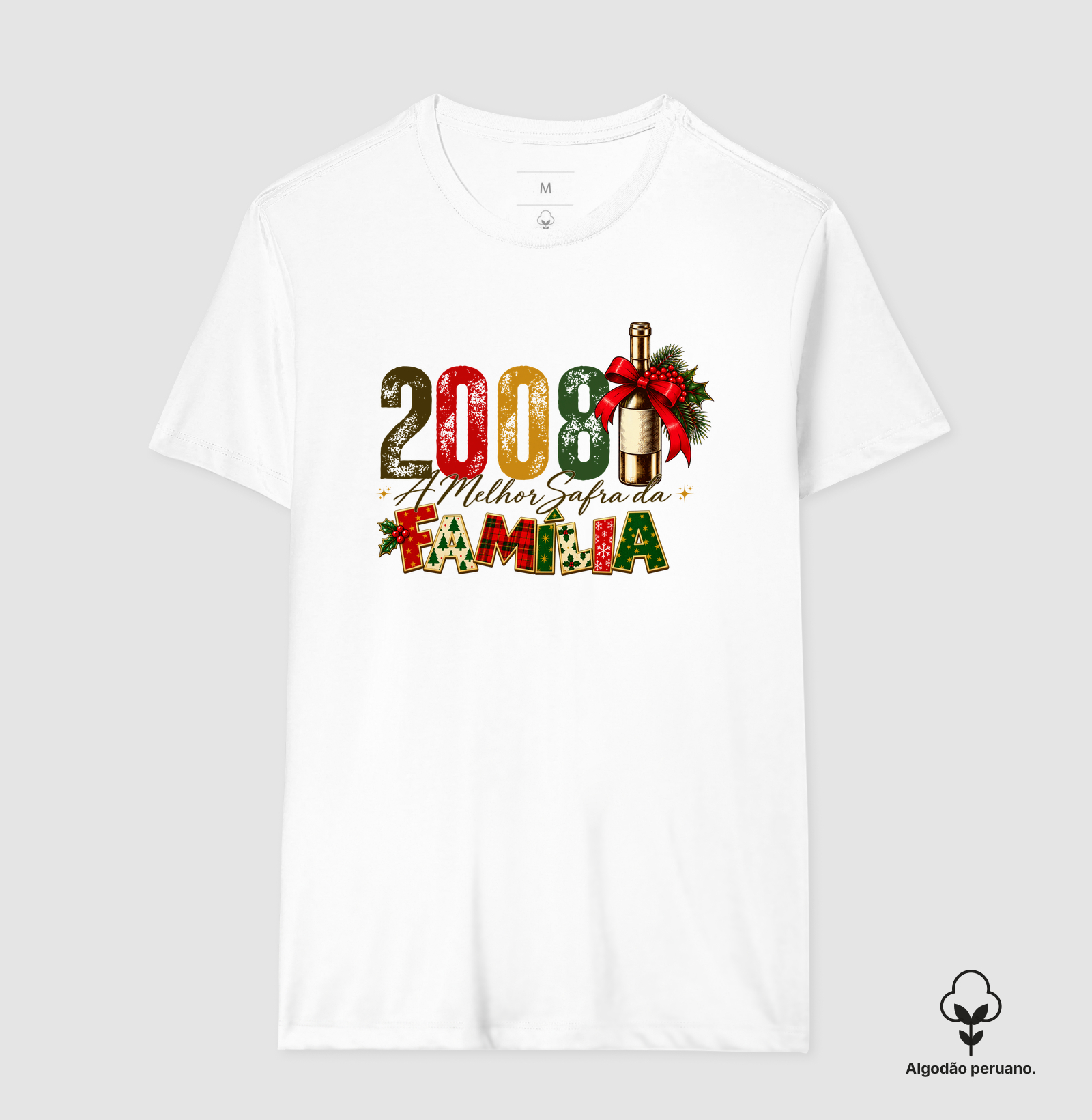 Camiseta Algodão Peruano A Melhor Safra da Família 2008 - Imagem 2