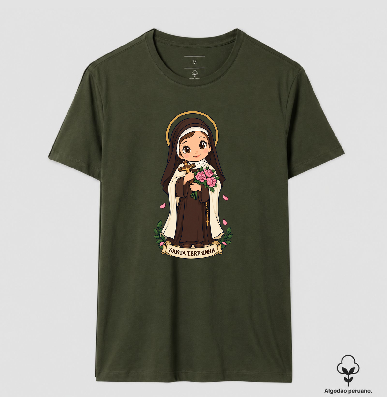 Santa Terezinha estilo chibi - Imagem 5