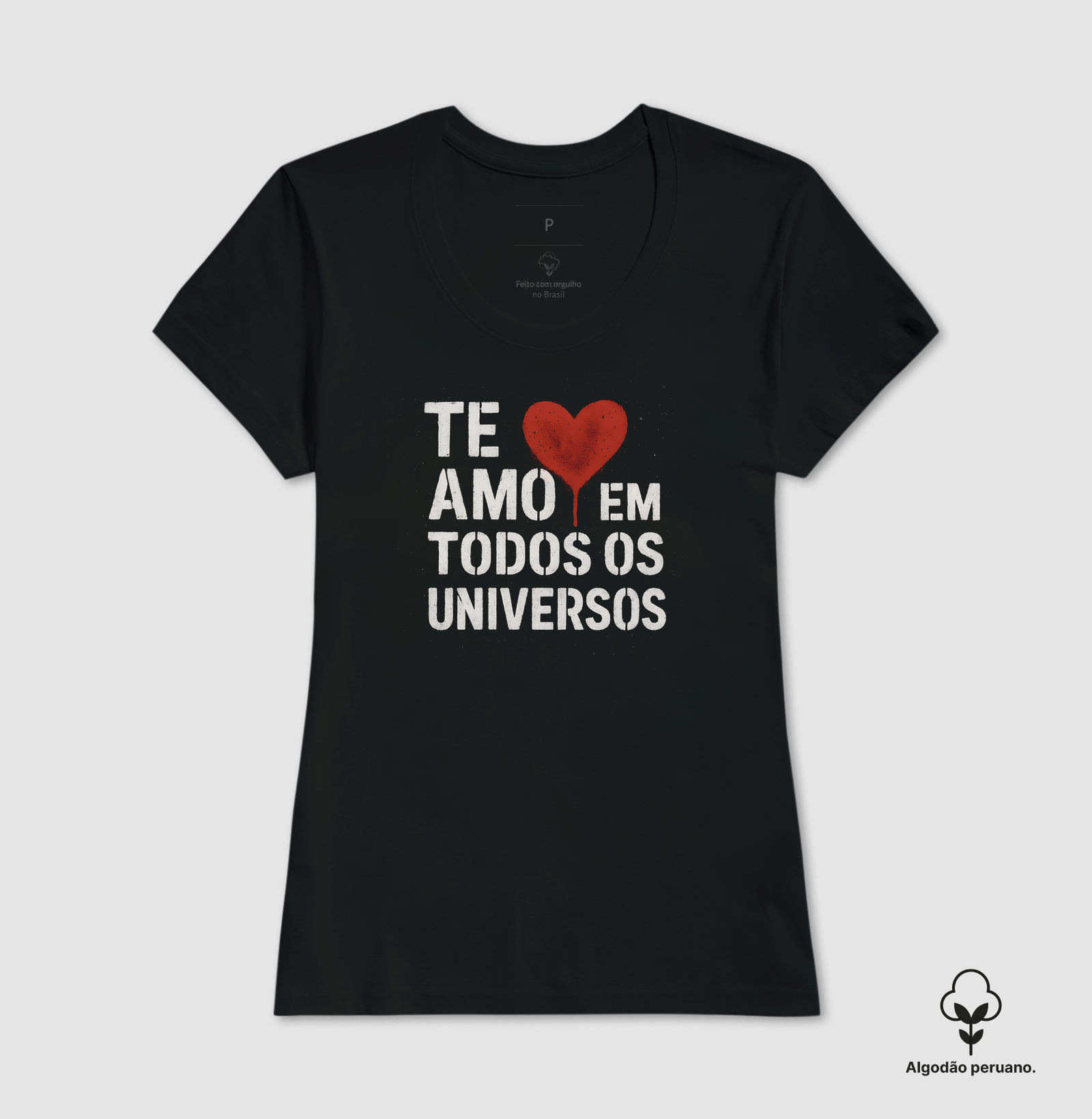 Camiseta Algodão Peruano Declaração no Multiverso - Imagem 3