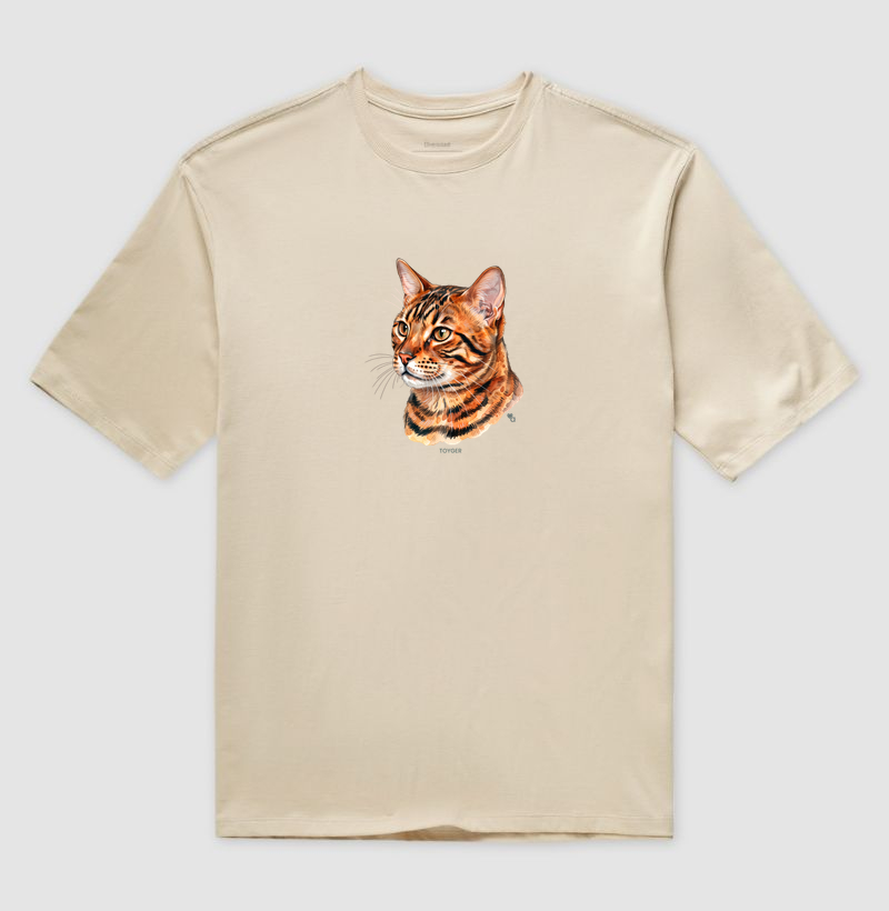 Gatos - Toyger - Oversized - Imagem 5