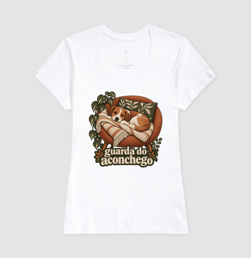 Camiseta Cachorro Aconchego "guarda do aconchego" | Pelo & Pano - Imagem 5
