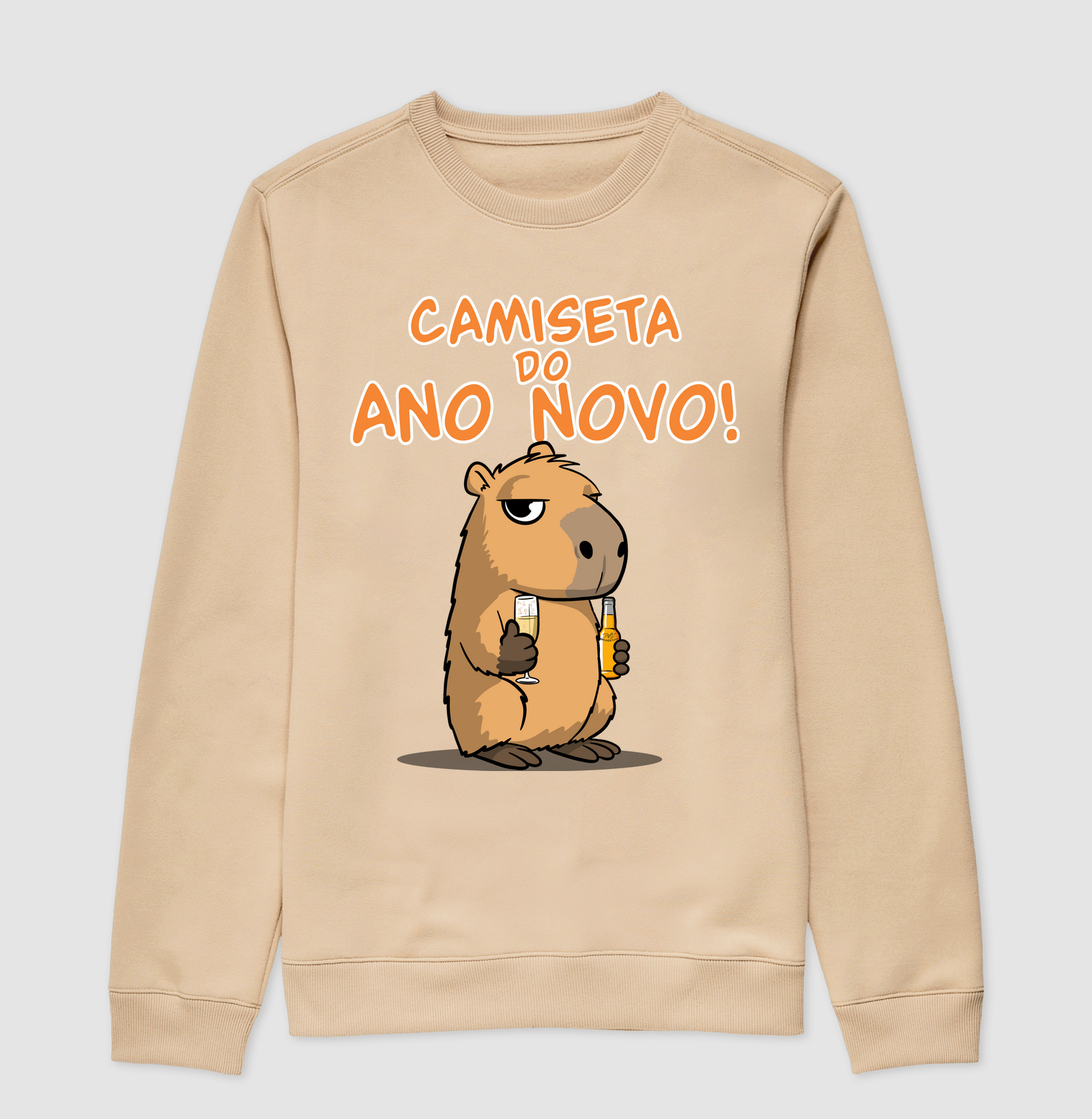 Camiseta Capivara Ano Novo - Imagem 3