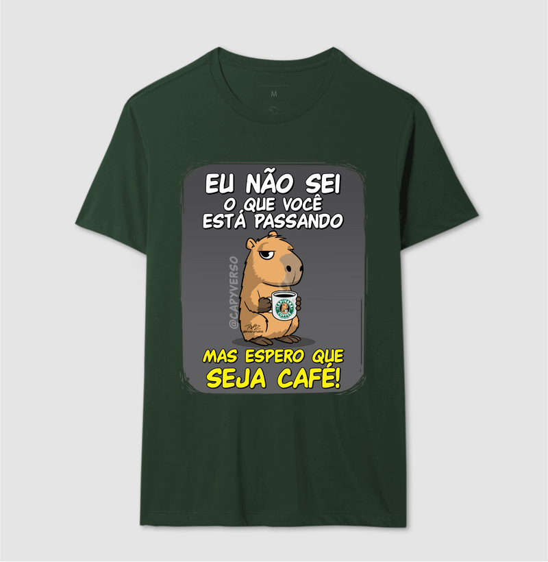 Camiseta Capivara Seja Café - Imagem 12