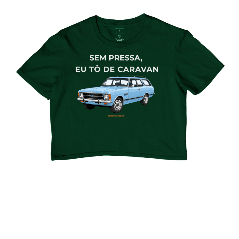 Sem pressa, eu tô de Caravan - azul claro - Imagem 5