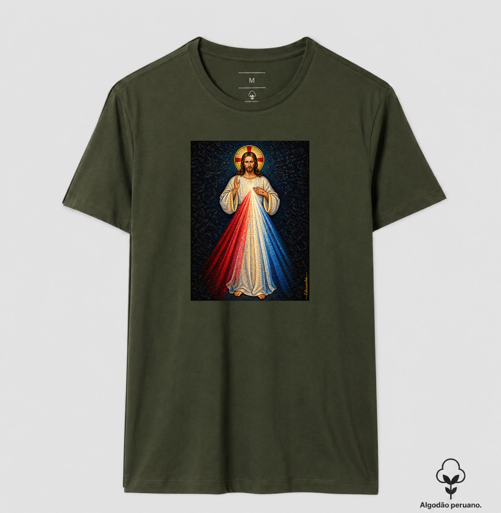 Jesus Misericordioso – Mosaico Sagrado - Imagem 7