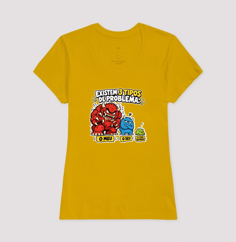 Camiseta Problemas em Algodão - Imagem 18