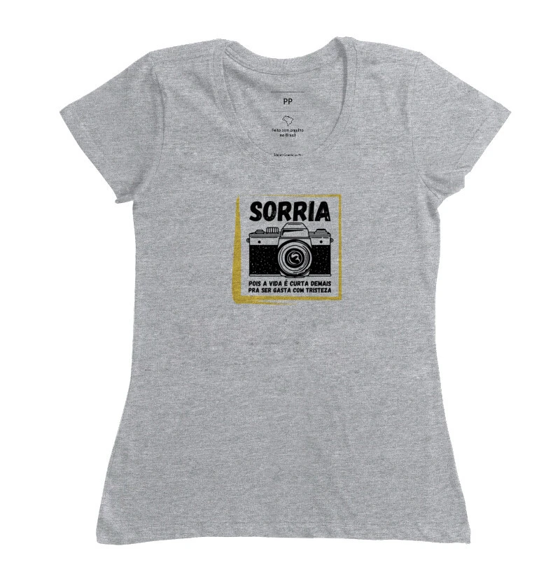 Camiseta sorria - Imagem 8