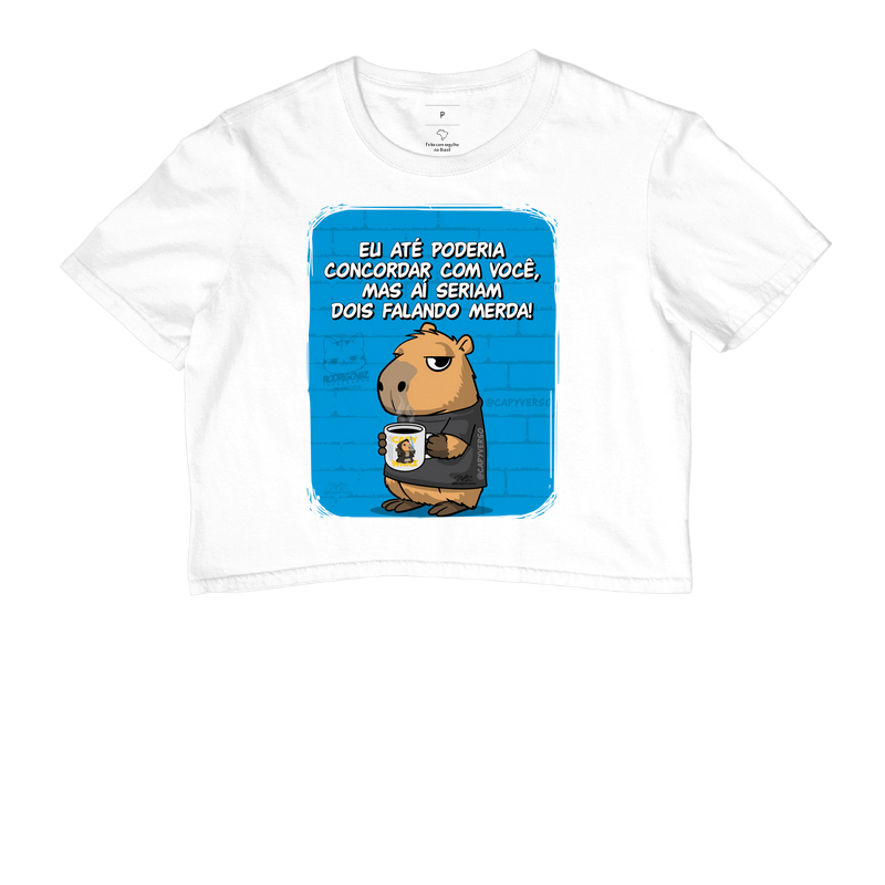 Camiseta Capivara Falando Merda - Imagem 3