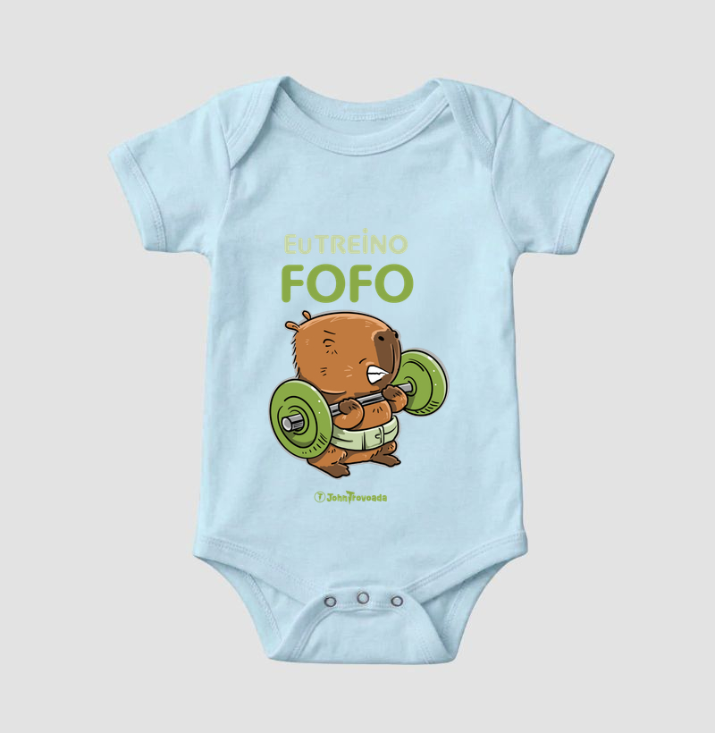 Capivara Eu treino fofo - Imagem 4