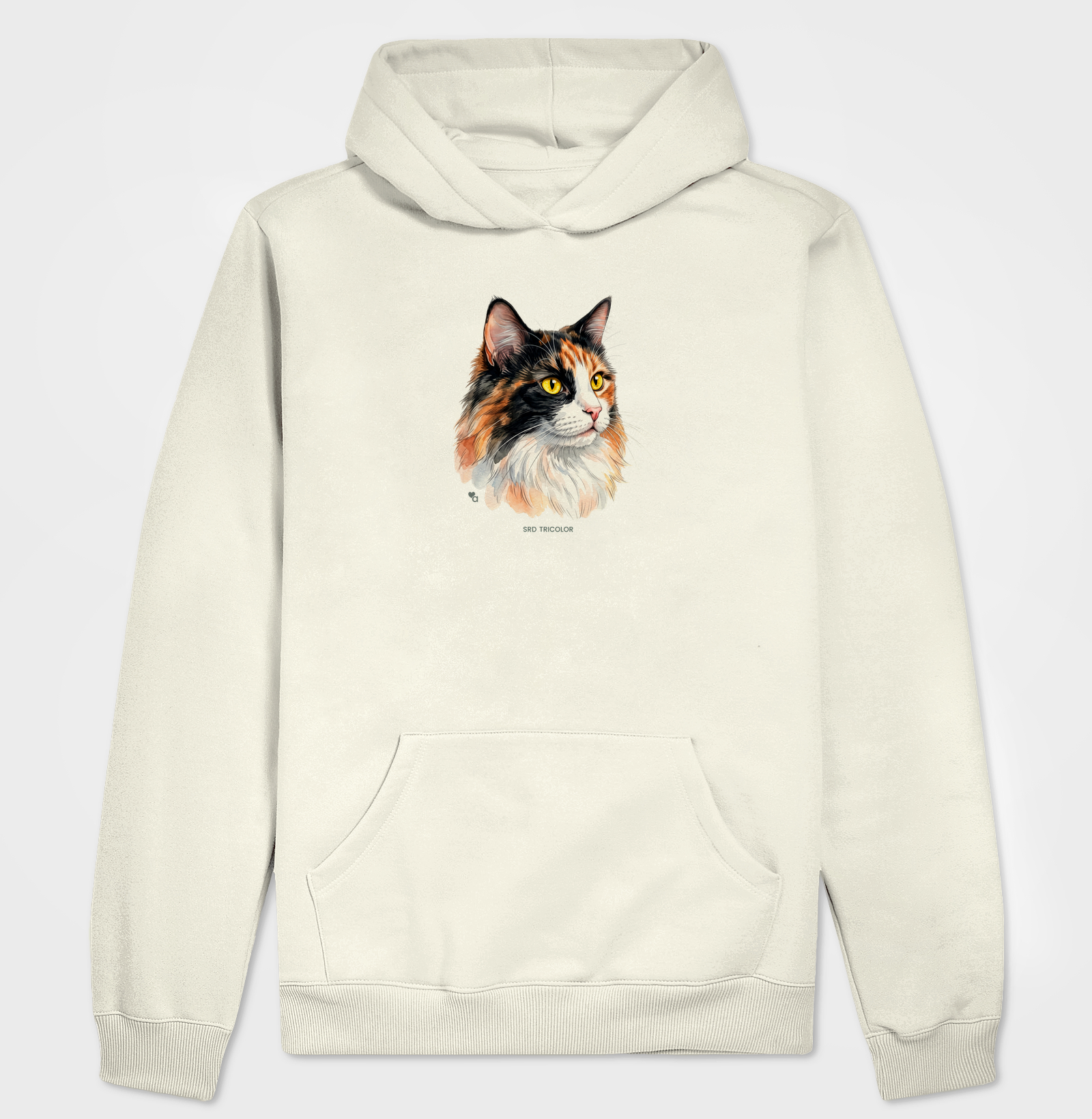Gatos - SRD Tricolor - Moletom Hoodie - Imagem 5
