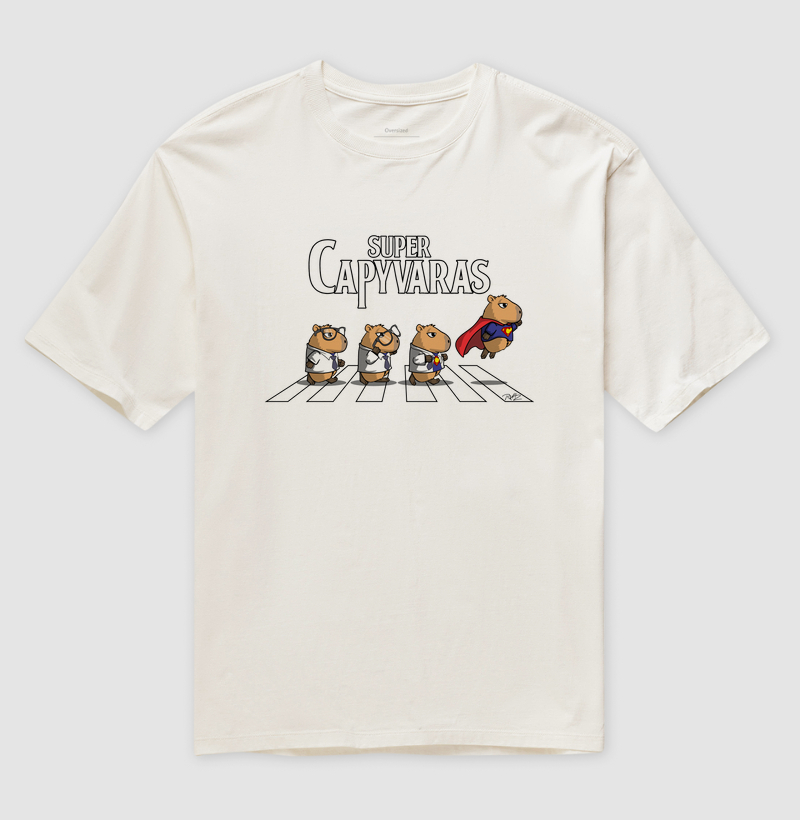 Camiseta Super Capyvaras - Imagem 4