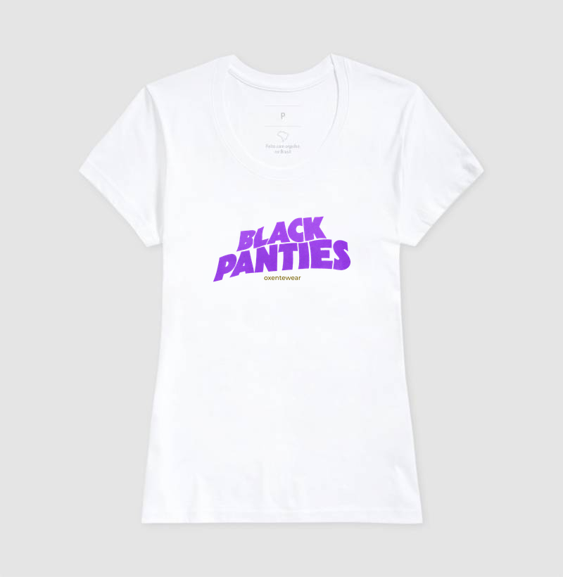 Camiseta Black Panties (Calcinha Preta) | OxenteWear - Imagem 5