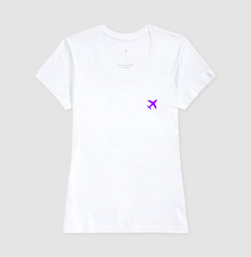 Avião minimalista roxo - Imagem 5