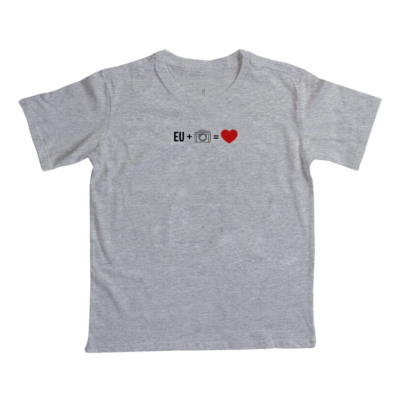 Camiseta mini eu + câmera = amor - Imagem 3