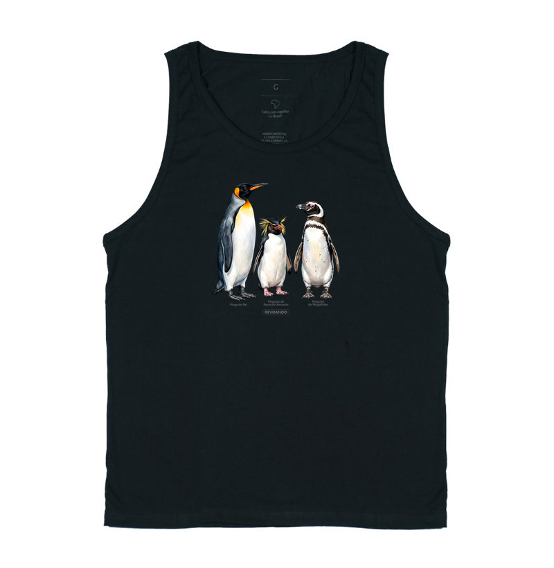 Traços Alados - Coletivo Pinguins - Regata - Imagem 5