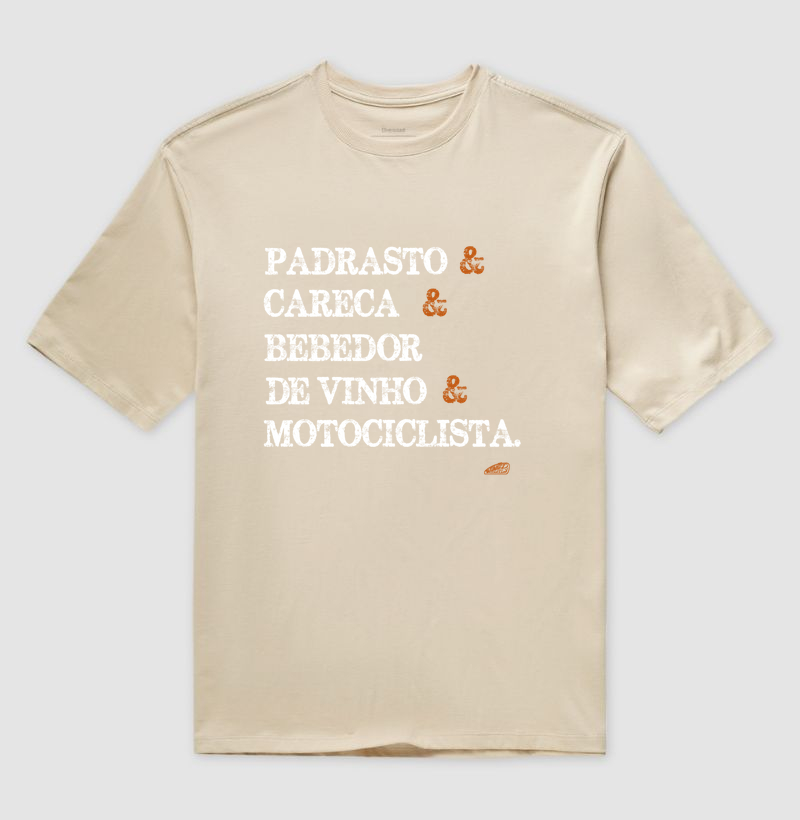Padrasto Careca Bebedor de Vinho e Motociclista  - Imagem 3