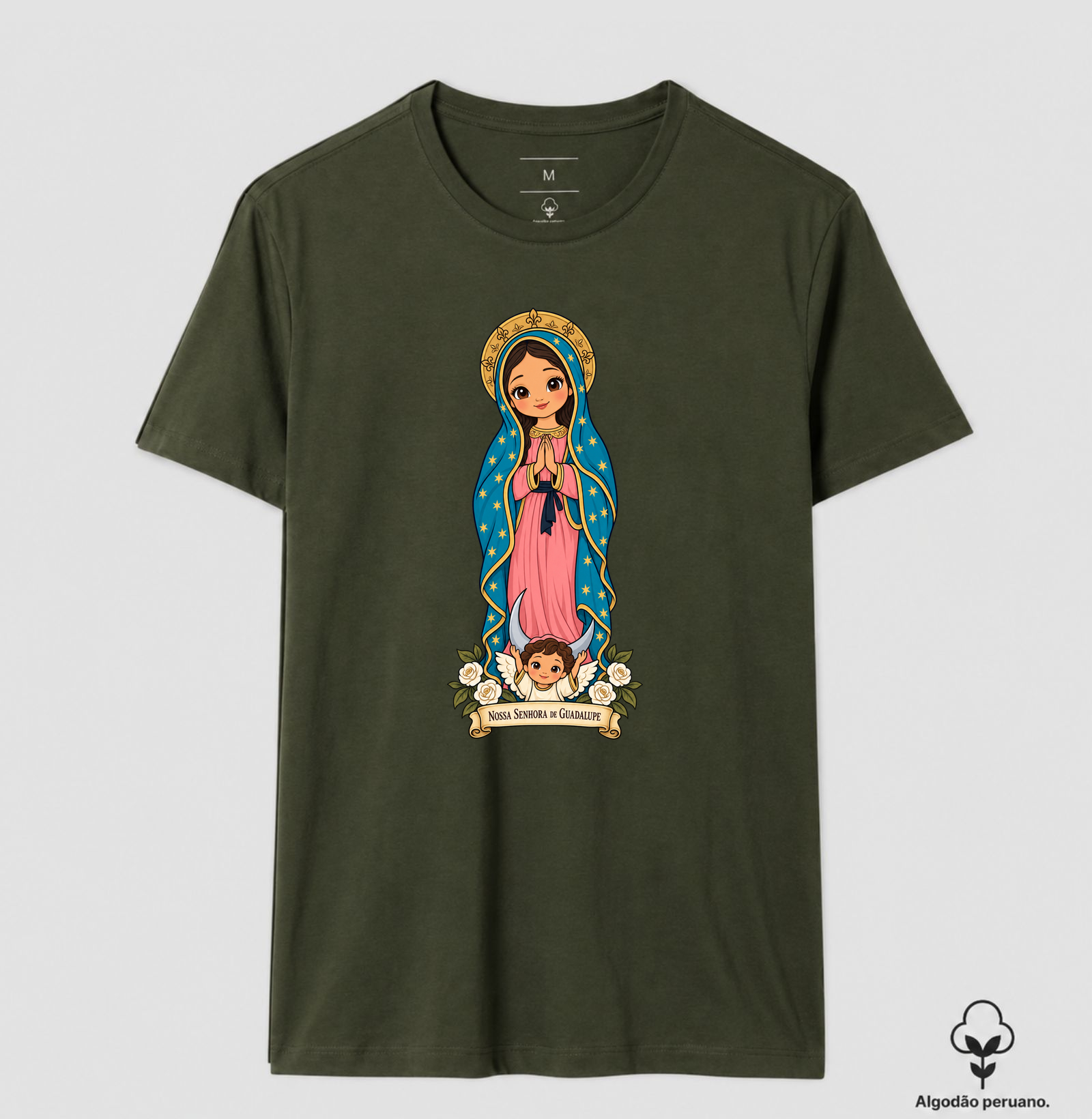 Nossa Senhora de Guadalupe estilo chibi - Imagem 5