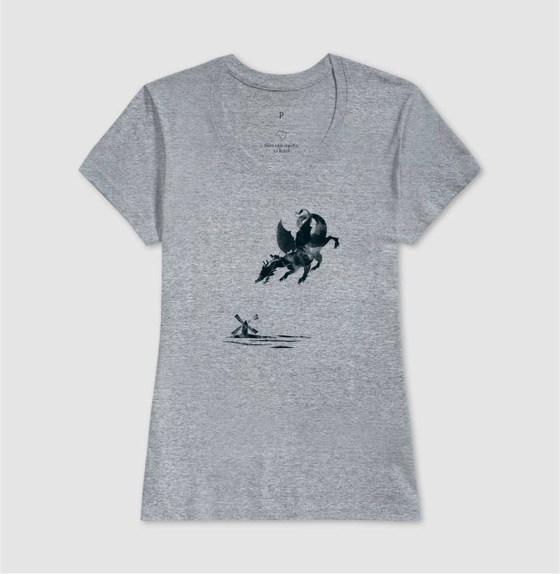Camiseta Don Quixote Del Dragon - Imagem 5
