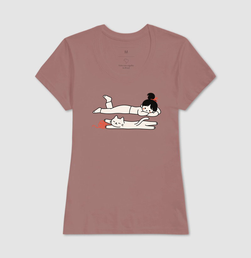 Camiseta Preguiça de Gato - Imagem 17