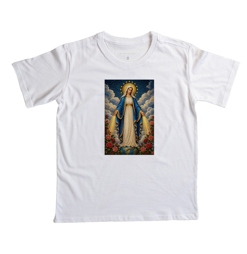 Nossa Senhora das Graças – Mosaico Sagrado | Medalha Milagrosa - Imagem 2