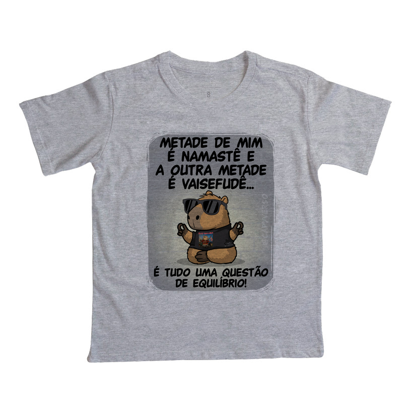 Camiseta Capivara Namastê - Imagem 3