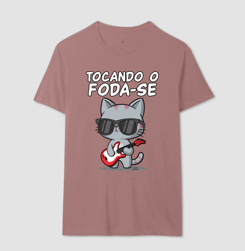 Camiseta Gato Sincero Tocando - Imagem 16
