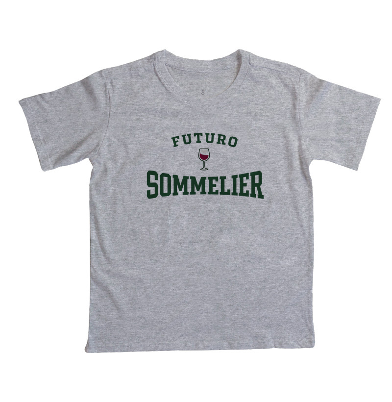 Camiseta Infantil Futuro Sommelier - Imagem 5
