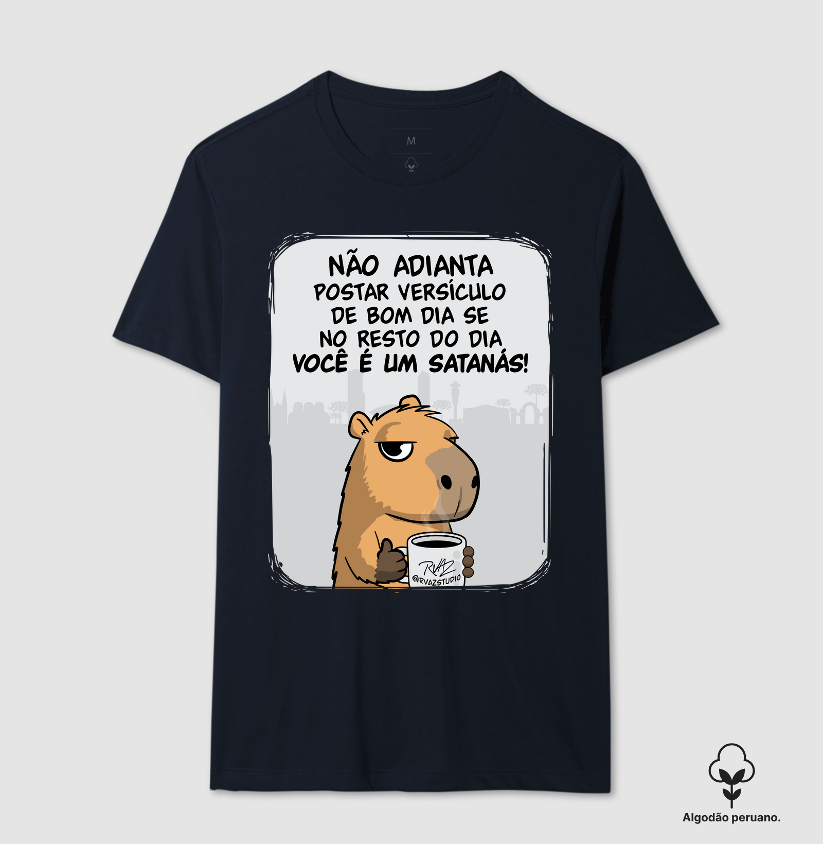 Camiseta Capivara Você é um Satanás - Imagem 3