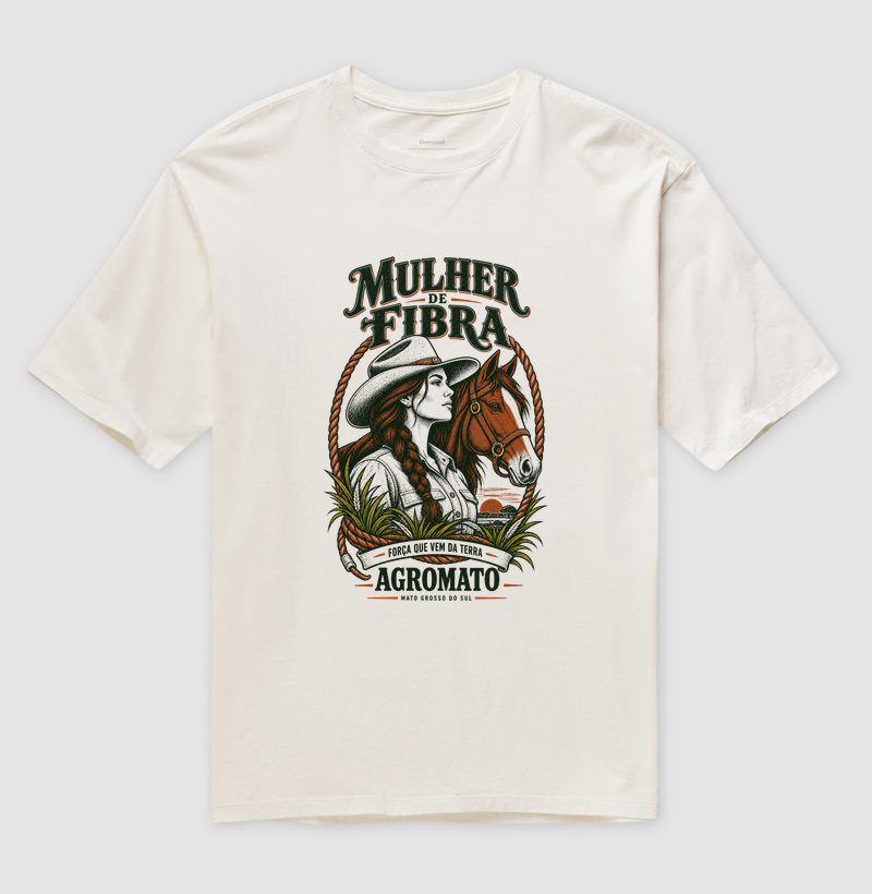 Camiseta Mulher de Fibra - Imagem 4