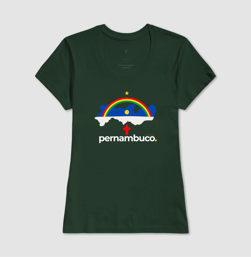 Camiseta PERNAMBUCO (versão colorida) | OxenteWear - Imagem 9